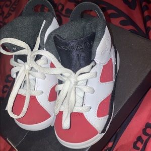 Jordan 6 Retro OG Carmine Toddler size 5c
